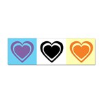 Hearts Bumper Sticker