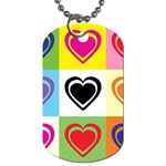Hearts Dog Tag (Two-sided) 