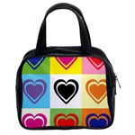 Hearts Classic Handbag (Two Sides)
