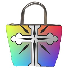 Cross Bucket Handbag from UrbanLoad.com Front