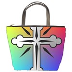 Cross Bucket Handbag