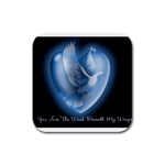 You are the Wind Beneath my Wings Rubber Square Coaster (4 pack)