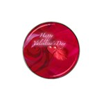 Happy Valentines Day- Hat Clip Ball Marker (10 pack)