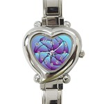 Pattern Heart Italian Charm Watch 