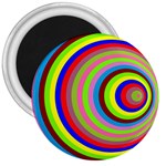 Color 3  Button Magnet