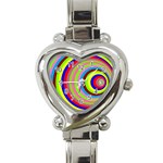 Color Heart Italian Charm Watch 
