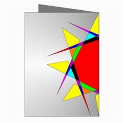 Star Greeting Card (8 Pack) from UrbanLoad.com Right