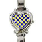 Pattern Heart Italian Charm Watch 