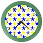 Star Wall Clock (Color)