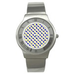 Pattern Stainless Steel Watch (Slim)