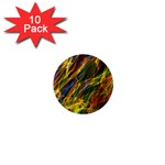 Abstract Smoke 1  Mini Button (10 pack)