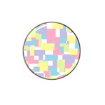Mod Pastel Geometric Golf Ball Marker 10 Pack (for Hat Clip)