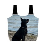 Black German Shepherd Reusable Bag (M)