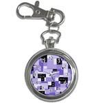 Purple Pain Modular Key Chain Watch