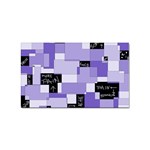 Purple Pain Modular Sticker (Rectangle)
