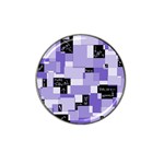 Purple Pain Modular Golf Ball Marker 10 Pack (for Hat Clip)