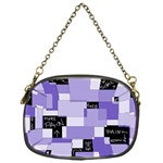 Purple Pain Modular Chain Purse (One Side)