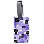 Purple Pain Modular Luggage Tag (One Side)