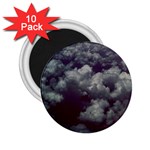 Through The Evening Clouds 2.25  Button Magnet (10 pack)