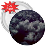 Through The Evening Clouds 3  Button (100 pack)