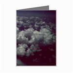 Through The Evening Clouds Mini Greeting Card