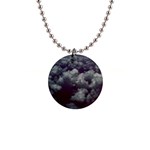 Through The Evening Clouds Button Necklace