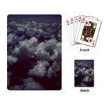 Through The Evening Clouds Playing Cards Single Design