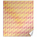 Geometric Pink & Yellow  Canvas 20  x 24  (Unframed)