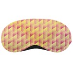 Geometric Pink & Yellow  Sleeping Mask