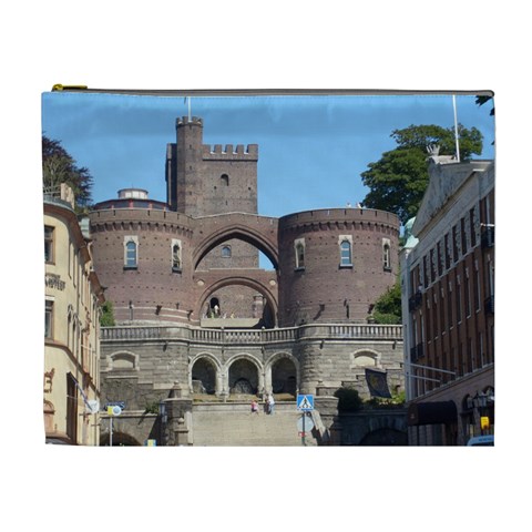 Helsingborg Castle Cosmetic Bag (XL) from UrbanLoad.com Front