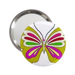 Color Butterfly  Handbag Mirror (2.25 )