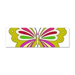 Color Butterfly  Bumper Sticker