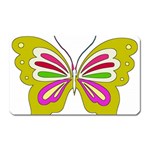 Color Butterfly  Magnet (Rectangular)