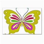 Color Butterfly  Postcards 5  x 7  (10 Pack)