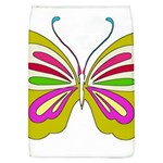 Color Butterfly  Removable Flap Cover (Large)