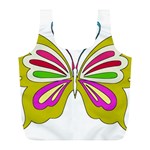 Color Butterfly  Reusable Bag (L)