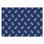 Boat Anchors Glasses Cloth (Large, Two Sided)