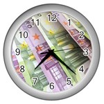 Just Gimme Money Wall Clock (Silver)