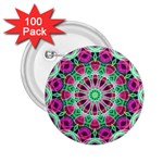 Flower Garden 2.25  Button (100 pack)