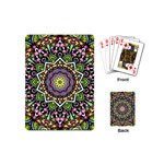 Psychedelic Leaves Mandala Playing Cards (Mini)