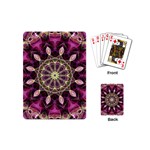 Purple Flower Playing Cards (Mini)