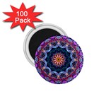 Purple Lotus 1.75  Button Magnet (100 pack)