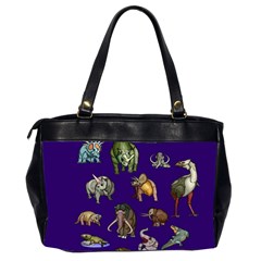 Dino Family 1 Oversize Office Handbag (Two Sides) from UrbanLoad.com Back