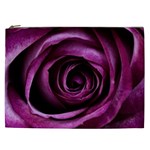 Deep Purple Rose Cosmetic Bag (XXL)