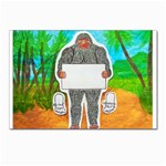 Yowie A, Text In Aussie Outback, Postcards 5  x 7  (10 Pack)