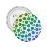Rainbow Bubbles Design 2.25  Button