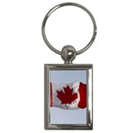 CANADA FLAG Key Chain (Rectangle)