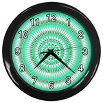 Mentalism Wall Clock (Black with 12 white digits)