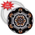 Seed of Life 3  Button (100 pack)