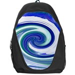 Abstract Waves Backpack Bag